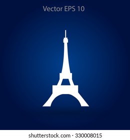 Eiffel tower vector illustration
