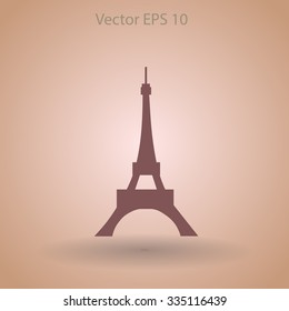 Eiffel tower vector illustration