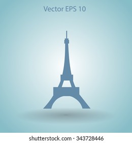 Eiffel tower vector illustration