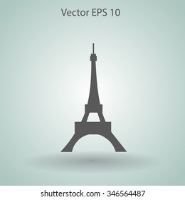 Eiffel tower vector illustration