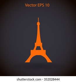 Eiffel tower vector illustration