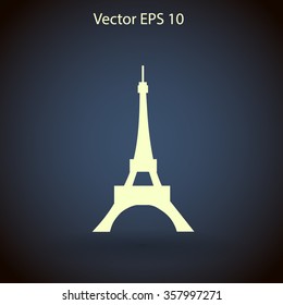 Eiffel tower vector illustration