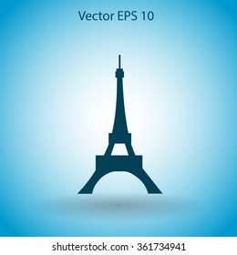Eiffel tower vector illustration