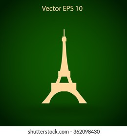 Eiffel tower vector illustration