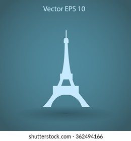 Eiffel tower vector illustration