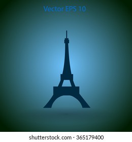 Eiffel tower vector illustration