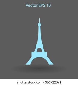 Eiffel tower vector illustration