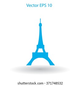 Eiffel tower vector illustration