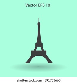 Eiffel tower vector illustration