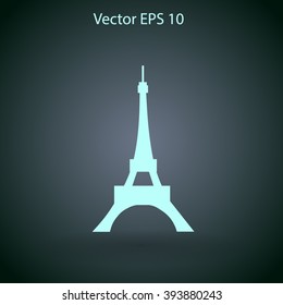 Eiffel tower vector illustration