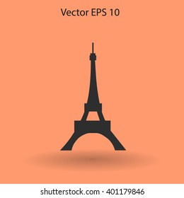 Eiffel tower vector illustration