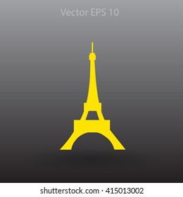 Eiffel tower vector illustration