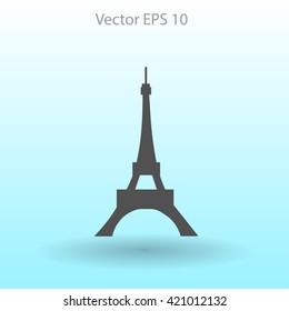Eiffel tower vector illustration