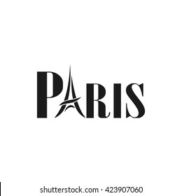 eiffel tower vector illustration