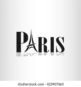 eiffel tower vector illustration