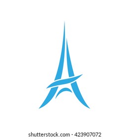 eiffel tower vector illustration