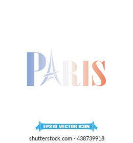 eiffel tower vector illustration