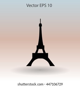 Eiffel tower vector illustration