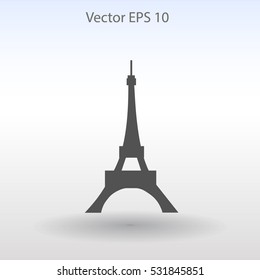 Eiffel tower vector illustration