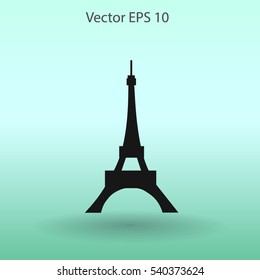 Eiffel tower vector illustration