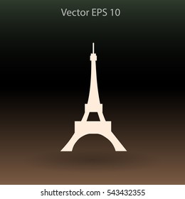 Eiffel tower vector illustration
