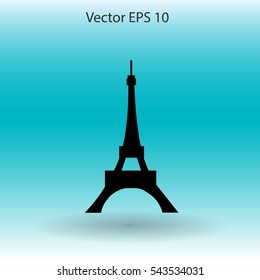 Eiffel tower vector illustration