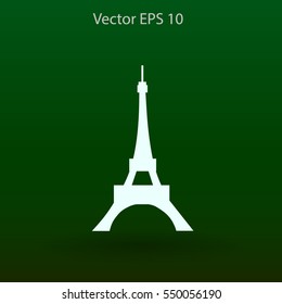 Eiffel tower vector illustration