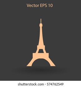 Eiffel tower vector illustration