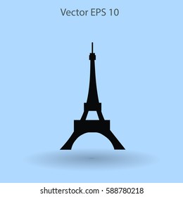 Eiffel tower vector illustration