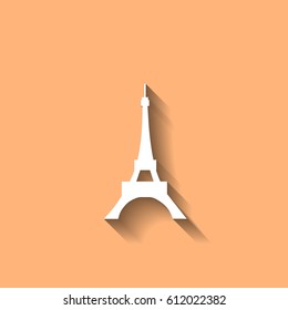 Eiffel tower vector illustration