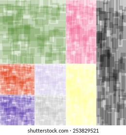 Eight abstract color backgrounds set