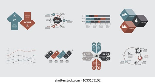Eight Analysis Diagrams Templates Set