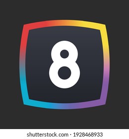 Eight - App Icon Button