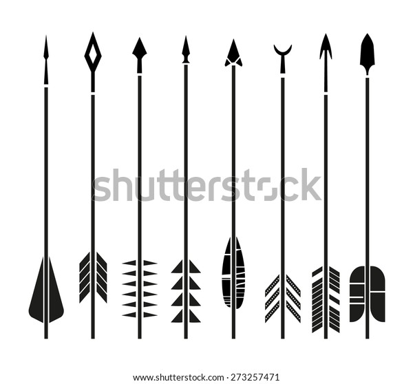 Eight Arrows Stock Vector (Royalty Free) 273257471