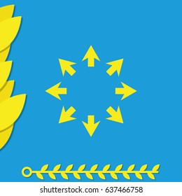 Eight arrows icon.