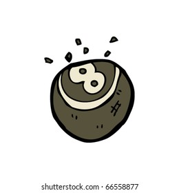 eight ball cartoon