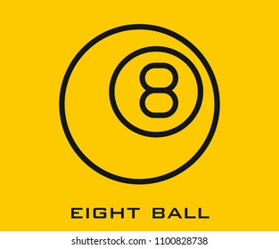 Eight ball icon