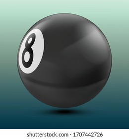 Eight Ball Pool. A popular billiards game also known as eight ball pool. An indoor game.