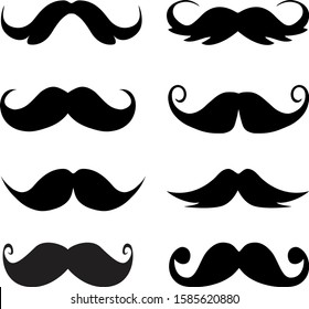 Eight funny mustache for your style