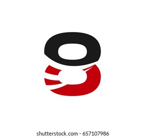 An eight an infinity in just one symbol
