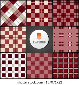 Eight kinds of a background of claret crates