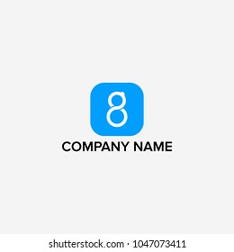 eight logo design