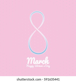Eight march card.