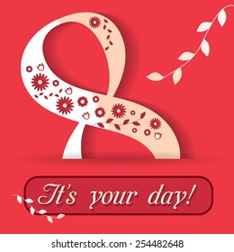Eight of march. Gift card
