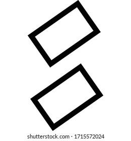 eight number icon vector logo template