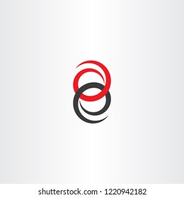 eight number logotype vector 8 logo