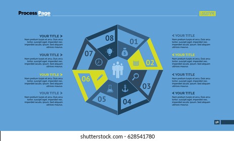 Eight Octagon Parts Slide Template