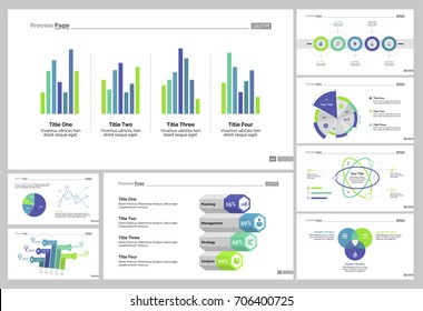 Eight Planning Slide Templates Set