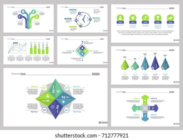 Eight Planning Slide Templates Set
