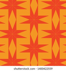 Eight point star vector pattern background